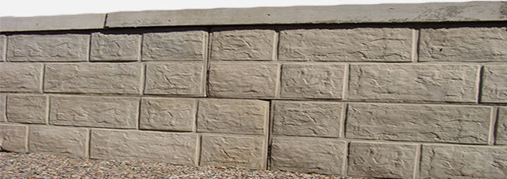 Concrete Interlocking Blocks for Retainer Wall.