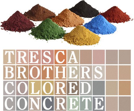 Tresca colored concrete near Boston, MA.